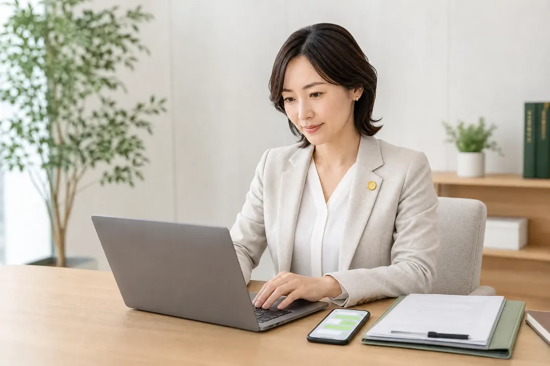 スムーズな手続きのイメージ