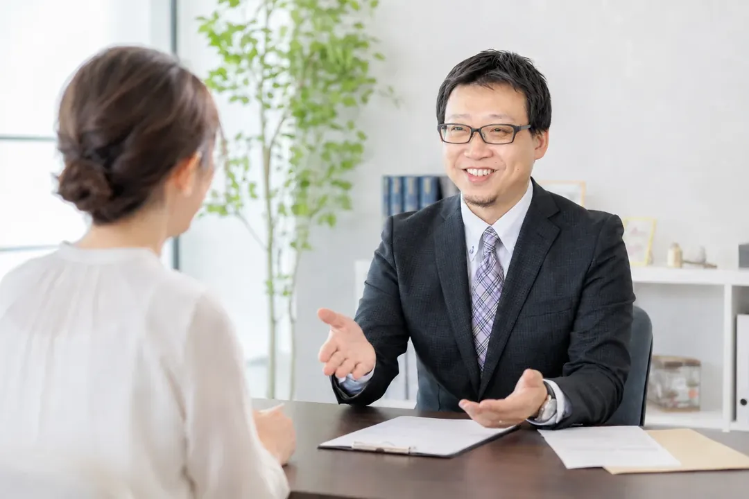 丁寧な相談対応のイメージ